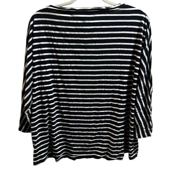 Boden Women's Striped Long Sleeve Top size 2X - Picture 3 of 3